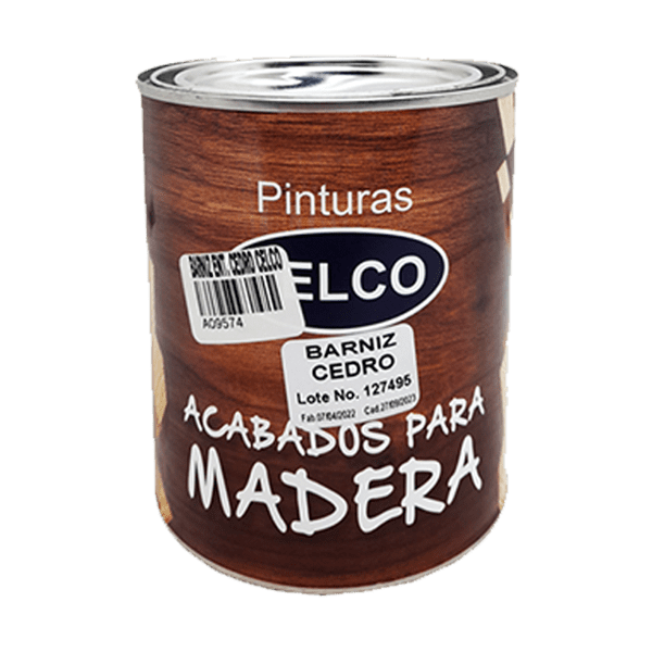 galon de barniz entintado