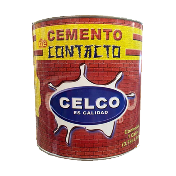 galon de cemento de contacto
