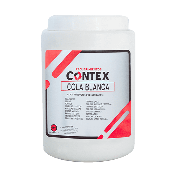 bote de cola blanca