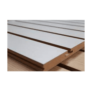 madera prefabricada tipo cartón ranurado en presentacion de plancha
