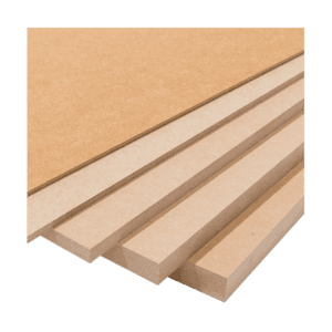madera prefabricada tipo mdf en presentacion de planchas