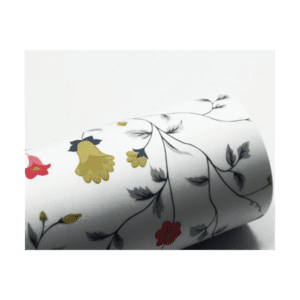 pelicula para vidrio con flores de colores