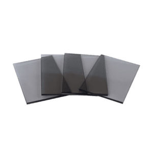 vidrio flotado gris obscuro presentacion de planchas de 5mm de grosor