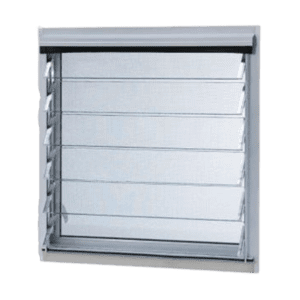 ventana aluminio comun, con paletas