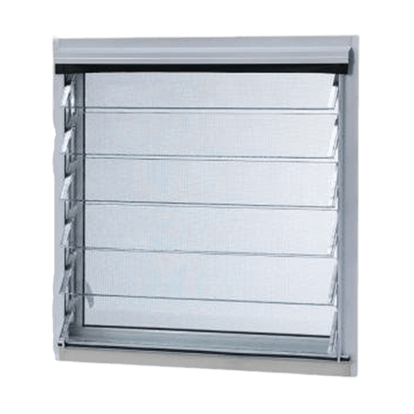 ventana aluminio comun, con paletas