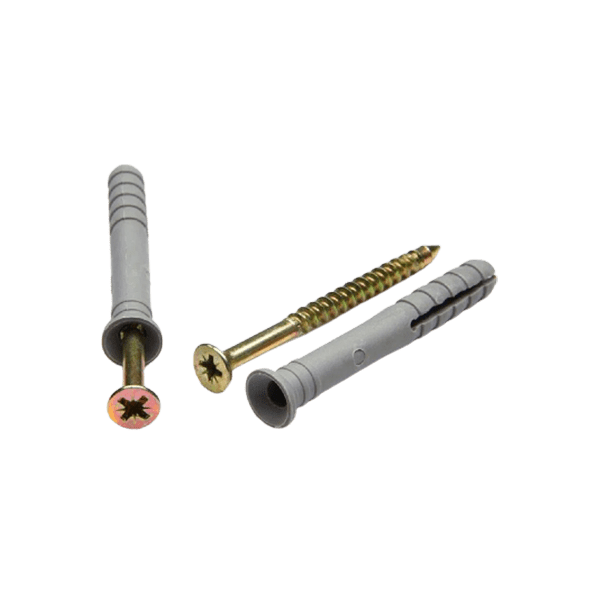 2 tarugos abc con tornillos de muestra