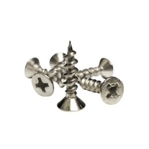 6 tornillos gripper colo plateado