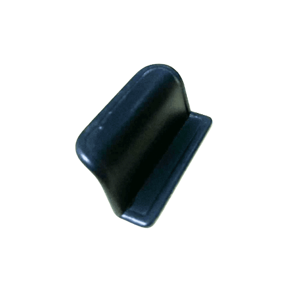 halador plástico negro