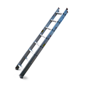 escalera metálica de extensión