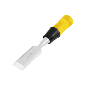 formon metálico con mango amarillo