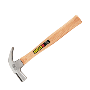 martillo metálico mango de madera
