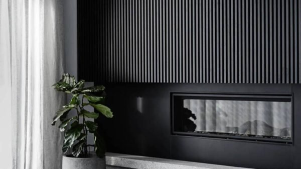 muestra pvc lambrín hm15017, color negro