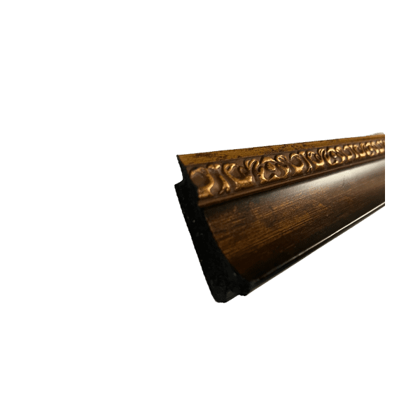pedazo de moldura tipo madera