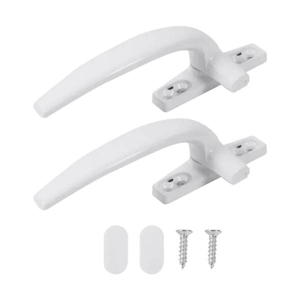 2 manesillas blancas para proyectable pvc