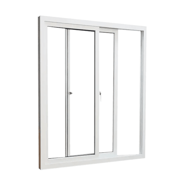 puerta corrediza de pvc color blanco