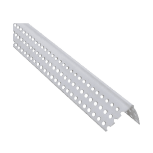 pedazo de esquinero de metal color blanco para tablayeso