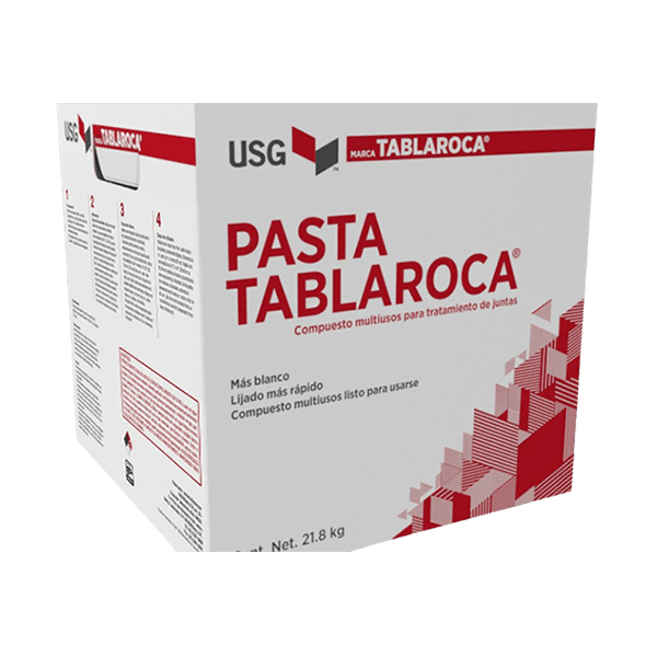 caja de pasta tablaroca